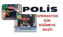 POLİS OPERASYON İÇİN DÜĞMEYE BASTI