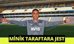 MİNİK TARAFTARA JEST