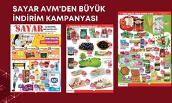 SAYAR AVM'den Büyük İndirim Kampanyası