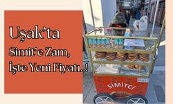 Uşak’ta Simit’e Zam, İşte Yeni Fiyatı..!