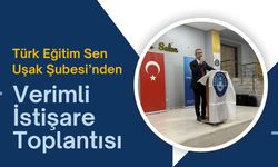 Türk Eğitim Sen Uşak Şubesi’nden Verimli İstişare Toplantısı