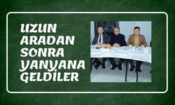 UZUN ARADAN SONRA YANYANA GELDİLER