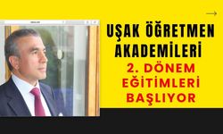 Uşak Öğretmen Akademileri 2. Dönem Eğitimleri Başlıyor