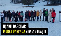 Uşaklı Dağcılar Murat Dağı’nda Zirveye Ulaştı