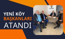 Yeni Köy Başkanları Atandı