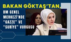 Bakan Göktaş’tan, BM Genel Merkezi'nde “Gazze” ve “Suriye” vurgusu