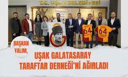 Başkan Yalım, Uşak Galatasaray Taraftar Derneği’ni Ağırladı