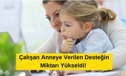 Çalışan Anneye Verilen Desteğin Miktarı Yükseldi!