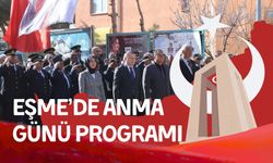 Eşme’de Anma Günü Programı