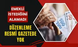 EMEKLİ İSTEDİĞİNİ ALAMADI