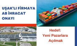 Uşaklı Firmaya AB İhracat Onayı