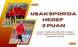 UŞAKSPOR’DA HEDEF 3 PUAN