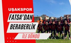 Uşakspor, Fatsa'dan Beraberlik İle Döndü