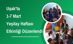 Uşak’ta 1-7 Mart Yeşilay Haftası Etkinliği Düzenlendi