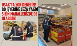 Uşak’ta Şok Denetim! 80 İşyerine Ceza Yağdı – Sizin Mahallenizde de Olabilir!