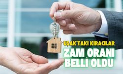 Uşak'taki Kiracılar Zam Oranları Belli Oldu