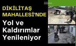 Dikilitaş Mahallesi’nde Yol ve Kaldırımlar Yenileniyor
