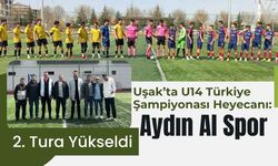 Uşak’ta U14 Türkiye Şampiyonası Heyecanı: Aydın Al Spor 2. Tura Yükseldi