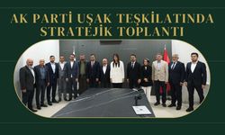 AK Parti Uşak Teşkilatında Stratejik Toplantı