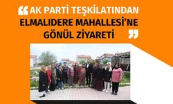 AK Parti Teşkilatından Elmalıdere Mahallesi’ne Gönül Ziyareti