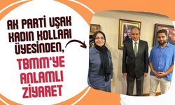 AK Parti Uşak Kadın Kolları Üyesinden, TBMM’ye Anlamlı Ziyaret