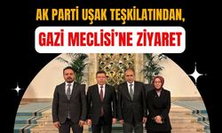 AK Parti Uşak Teşkilatından, Gazi Meclisi’ne Ziyaret
