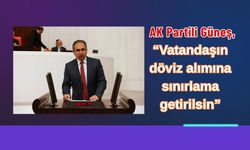 Güneş, “Vatandaşın döviz alımına sınırlama getirilsin”