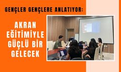Gençler Gençlere Anlatıyor: Akran Eğitimiyle Güçlü Bir Gelecek