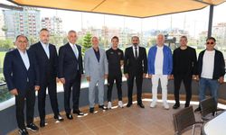 Hacıosmanoğlu ve Otyakmaz, Çavuşoğlu'na Taziye Ziyaretinde Bulundu