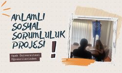 Uşak Üniversitesi Öğrencilerinden Anlamlı Sosyal Sorumluluk Projesi