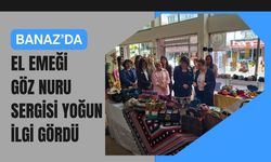 Banaz’da El Emeği Göz Nuru Sergisi Yoğun İlgi Gördü