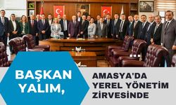 Başkan Yalım, Amasya'da Yerel Yönetim Zirvesinde