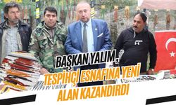 Başkan Yalım, Tespihçi Esnafına Yeni Alan Kazandırdı