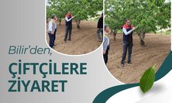 Bilir’den, Çiftçilere Ziyaret