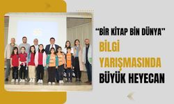 “Bir Kitap Bin Dünya” Bilgi Yarışmasında Büyük Heyecan