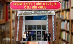 15 adet Braille alfabesiyle yazılmış çocuk hikaye kitapları bağışladılar