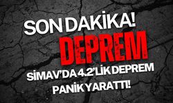 Simav’da 4.2’lik Deprem Panik Yarattı!