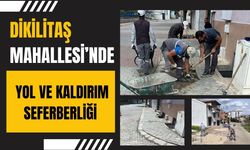 Dikilitaş Mahallesi’nde Yol ve Kaldırım Seferberliği