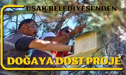 Uşak Belediyesi’nden Doğaya Dost Proje