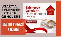 Uşak’ta Evlenmek İsteyen Gençlere Destek Projesi Başladı