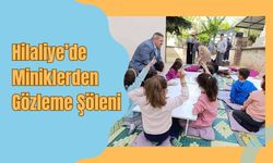 Hilaliye’de Miniklerden Gözleme Şöleni