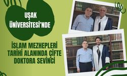 Uşak Üniversitesi’nde İslam Mezhepleri Tarihi Alanında Çifte Doktora Sevinci