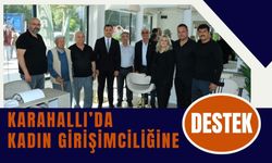 Karahallı’da Kadın Girişimciliğine Destek