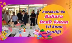 Karahallı’da Bahara Renk Katan Yıl Sonu Şenliği
