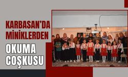 Karbasan’da Miniklerden Okuma Coşkusu