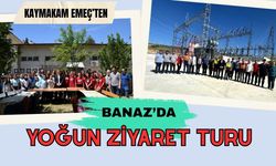 Kaymakam Emeç’ten Banaz’da Yoğun Ziyaret Turu