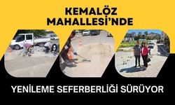 Kemalöz Mahallesi’nde Yenileme Seferberliği Sürüyor