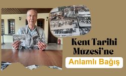 Kent Tarihi Müzesi’ne Anlamlı Bağış