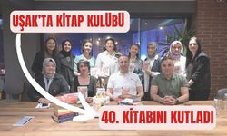 Uşak’ta Kitap Kulübü 40. Kitabını Kutladı