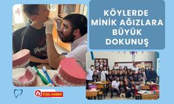 Köylerde Minik Ağızlara Büyük Dokunuş